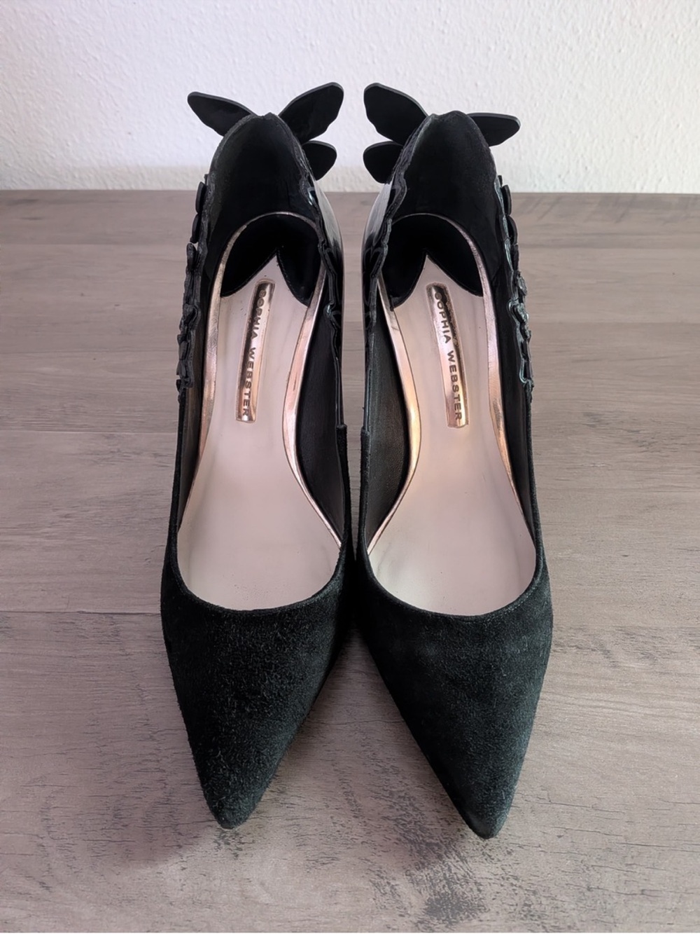 Black Butterfly Heels by Sophia Webster - Picture 4 of 6